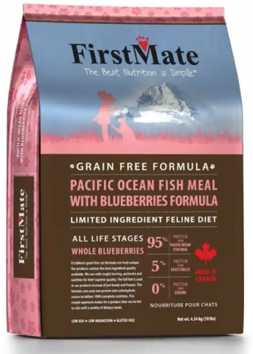 Tijdelijk Beschikbaar FirstMate Pacific Ocean Fish with Blueberries Cat 1,8 kg