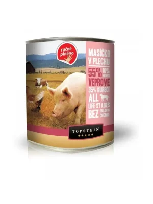 Topstein masíčko v plechu - vepřové 800g Uitverkoop