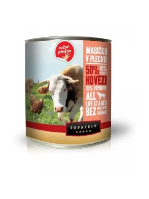 Topstein masíčko v plechu - hovězí 800g Dagaanbieding