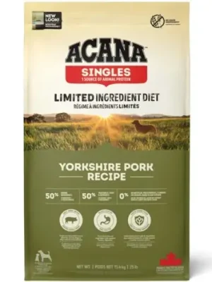 Superprijs ACANA YORKSHIRE PORK SINGLES 2 x 11,4 kg