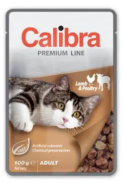 Koopje Calibra Cat kapsa Premium Adult Lamb & Poultry 100g
