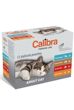 Shop Nu Calibra Cat kapsa Premium Adult multipack 12x100g