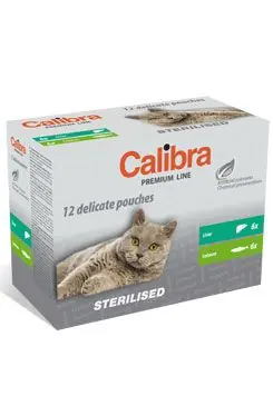 Goedkoop Calibra Cat kapsa Premium Steril. multipack 12x100g