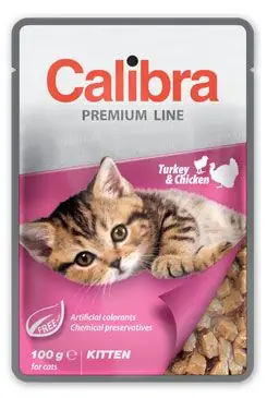 Op = Op Calibra Cat kapsa Premium Kitten Turkey & Chicken100g