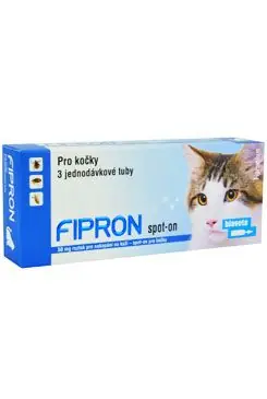 Merkproduct Fipron 50mg Spot-On Cat sol 3x0,5ml