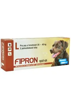 Fipron 268mg Spot-On Dog L sol 3x2,68ml Gratis Retour