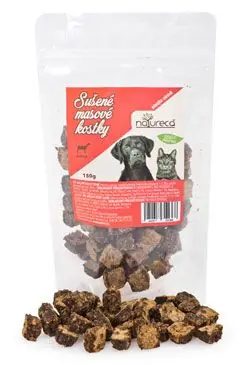 Premium NATURECA pochoutka Masové kostky-Jehně, 100%maso 150g