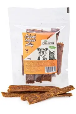 NATURECA pochoutka Masové pláty - Kuře, 100%maso 100g Koop Vandaag