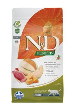 N&D Pumpkin CAT Duck & Cantaloupe melon 5kg Nu Kopen