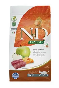 N&D Pumpkin CAT Venison & Apple 5kg Actieprijs