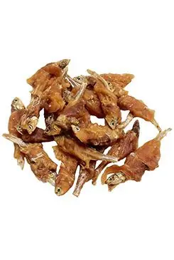 Direct Verzonden Pochoutka Rybičky omotané kuřecím masem 80g