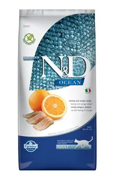 Merkproduct N&D OCEAN CAT Adult Herring & Orange 5kg
