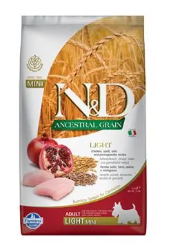 Actieprijs N&D LG DOG Light Mini Chicken & Pomegr 2,5kg