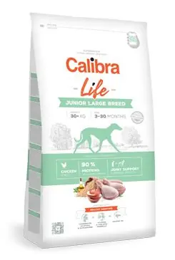 Calibra Dog Life Junior Large Breed Chicken 12kg Korting