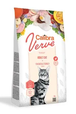 Calibra Cat Verve GF Adult Chicken&Turkey 3,5kg Aanbieding