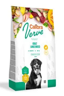 Flitsaanbieding Calibra Dog Verve GF Adult Large Chicken&Duck 12kg