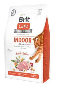 Laatste Versie Brit Care Cat GF Indoor Anti-stress 2kg