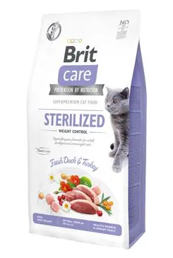 Bestseller Brit Care Cat GF Sterilized Weight Control 7kg