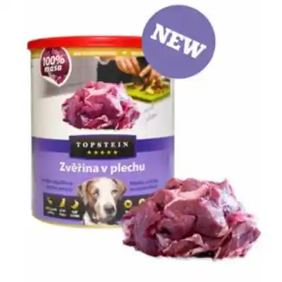 Topstein Zvěřina v plechu 800 g Rechtstreeks Van De Fabrikant