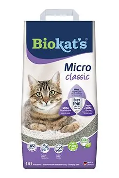 Podestýlka Biokat‘s MICRO CLASSIC 14l Tijdelijk Beschikbaar