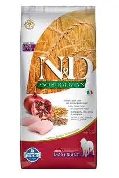 Beperkte Voorraad N&D LG DOG Adult Giant Chicken & Pomegranate 12kg