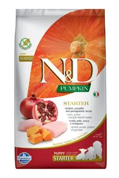 N&D Pumpkin DOG Puppy Starter Chicken&Pomegranat 2,5kg Populair