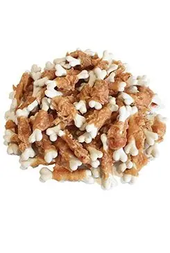 Express Levering For Dogs and Cats Pochoutka Kalciová kost 5cm s kuřecím masem 500g