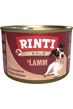 Nieuw Rinti Dog Gold konzerva jehně 185g