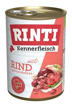 Beperkt Aanbod Rinti Dog Kennerfleisch konzerva hovězí 400g