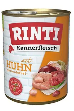 Rinti Dog Kennerfleisch konzerva kuře 800g Meest Verkocht