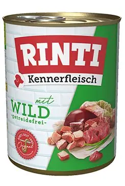 Koop Vandaag Rinti Dog Kennerfleisch konzerva zvěřina 800g