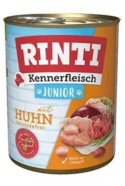 Rinti Dog Kennerfleisch konzerva Junior kuře 800g Lage Kosten