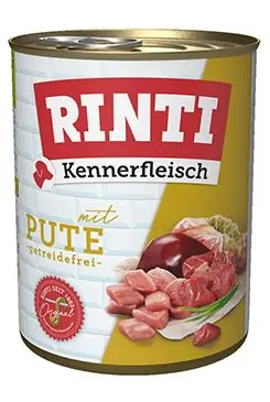 Rinti Dog Kennerfleisch konzerva krůta 800g Superprijs