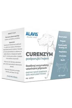 Nieuw Alavis Enzymoterapie-Curenzym pro psy a kočky 80cps