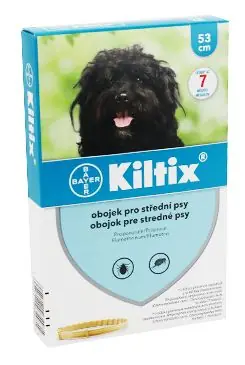 Kiltix 53 obojek (střední pes) Snelle Levering