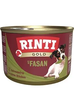 Must-Have Rinti Dog Gold konzerva bažant 185g