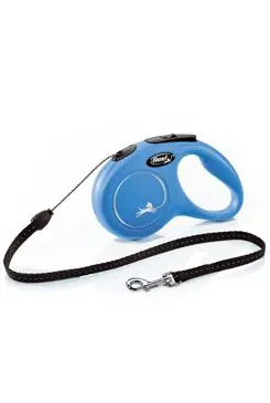 Vodítko FLEXI Classic NEW S lanko 5m/12kg modrá Direct Beschikbaar