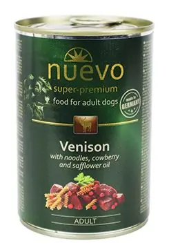 Nuevo pes adult Zvěřinové menu konz. 400g Finale Uitverkoop