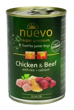 Beperkt Aanbod Nuevo pes junior kuřecí a hovězí konz. 400g