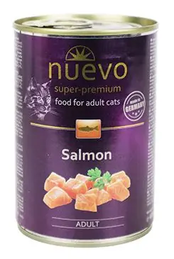 Nuevo kočka adult Losos konz. 400g Meest Verkocht