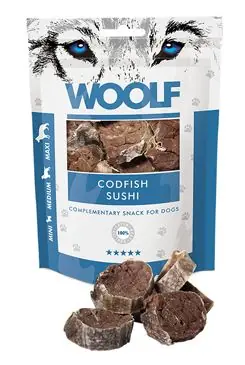 Shop Nu WOOLF pochoutka codfish sushi 100g