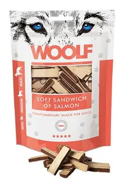 Nieuw WOOLF pochoutka soft sandwich of salmon 100g