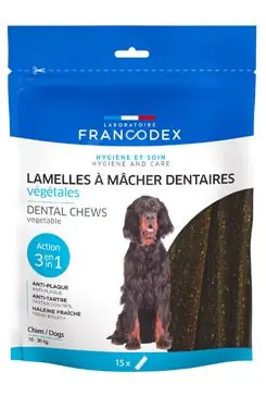 Francodex Weggy žvýkací plátky M pes 350g 15ks Betrouwbaar