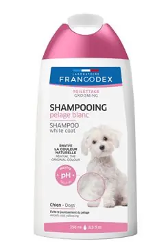 Francodex Šampon bílá srst pes 250ml Gratis Retour