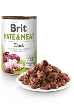 Actieprijs Brit Dog konz Paté & Meat Duck 800g