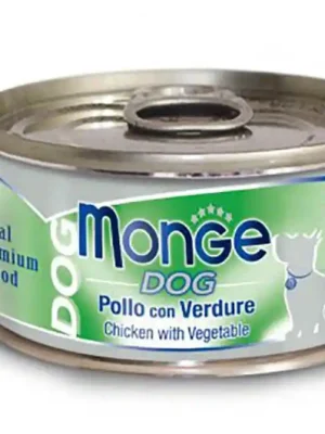 Direct Verzonden MONGE DOG NATURAL kuřecí maso se zeleninou pro psy 95 g