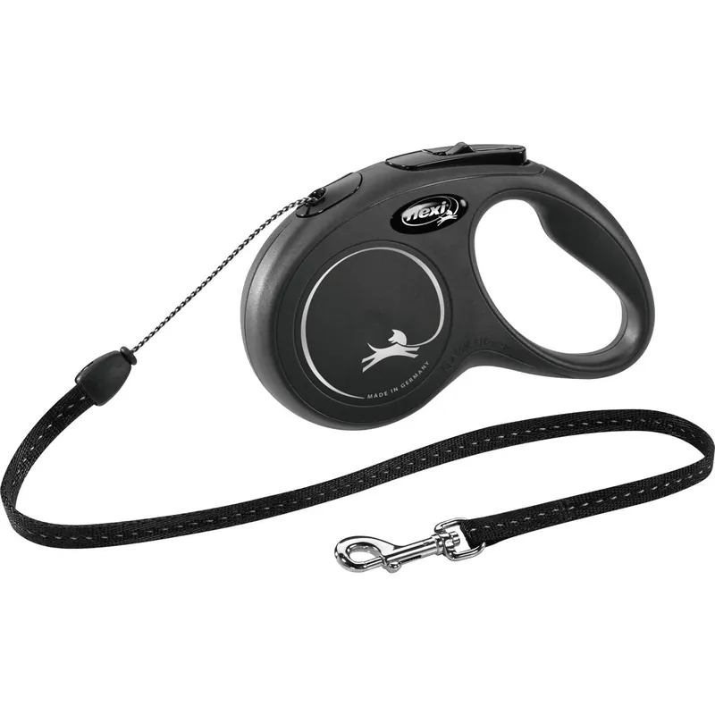 Aanbieding Flexi New Classic S šňůra 5 m, max.12kg, - černá