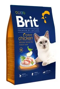 Laatste Versie Brit Premium Cat by Nature Indoor Chicken 300g