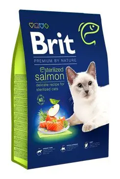 Brit Premium Cat by Nature Sterilized Salmon 800g Aanbieding