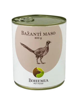 Bestseller BOHEMIA Bažantí maso ve vlastní šťávě 800g